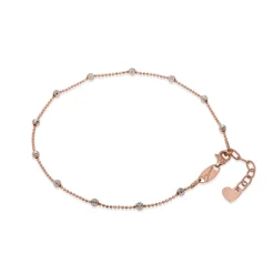 Hot Cavigliera Desmos Shine In Argento Bianco e Rosa Gioielli Desmos