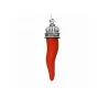 Outlet Charm Giovanni Raspini Corno Medio Rosso Con Cupola Gioielli Giovanni Raspini