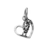 Sale Charm Giovanni Raspini Cuore Angeli Acrobati Gioielli Giovanni Raspini