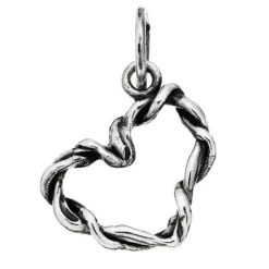 Sale Charm Giovanni Raspini Cuore Intrecci In Argento 925 Gioielli Giovanni Raspini