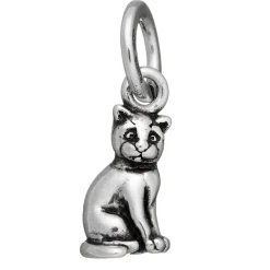 Fashion Charm Giovanni Raspini In Argento 925 Forma di Gatto Gioielli Giovanni Raspini