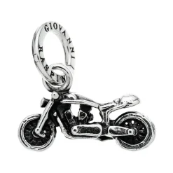 Sale Charm Giovanni Raspini Motocicletta in Argento Gioielli Giovanni Raspini
