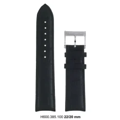 Clearance Cinturino Hamilton Jazzmaster 40 mm Nero H600.385.100 Cinturini Hamilton