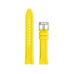 Fashion Cinturino Hamilton Khaki Navy Scuba 40 mm Caucciu Giallo 20 mm H600.000.210 Cinturini Hamilton