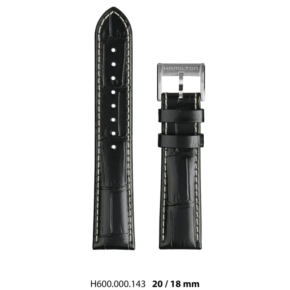 Outlet Cinturino Hamilton Khaki Field Murph 38 mm H600.000.143 Cinturini Hamilton