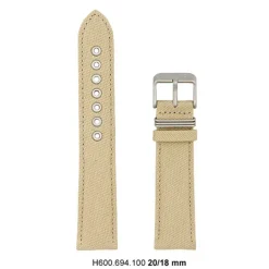 Hot Cinturino Hamilton Khaki Field Mechanical Beige 38 mm H600.694.100 Cinturini Hamilton