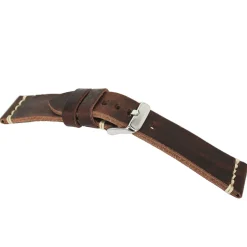 Sale Cinturino in Cuoio Vintage Marrone Scuro Cinturini Vintage