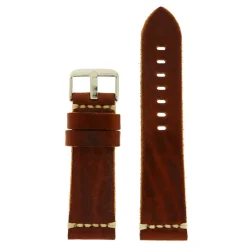 New Cinturino in Cuoio Vintage Color Marrone Scuro Cinturini Vintage