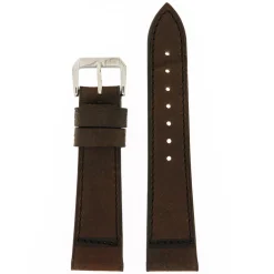 Sale Cinturino in Pelle di Cervo Stile Vintage Marrone Scuro Cinturini Vintage