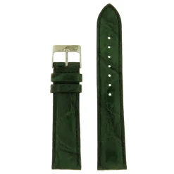Best Cinturino in Pelle di Coccodrillo Verde Cinturini In Pelle Di Coccodrillo