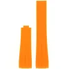Outlet Cinturino in Silicone Arancione Compabile Rolex Ansa Curva Cinturini Compatibili Rolex