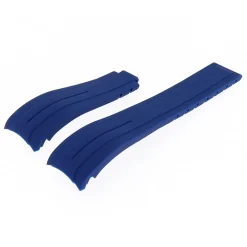 Best Cinturino in Silicone Blu Compabile Rolex Ansa Curva Cinturini Compatibili Rolex