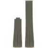 Outlet Cinturino in Silicone Grigio Compabile Rolex Ansa Curva Cinturini Compatibili Rolex