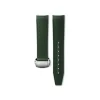 Fashion Cinturino Longines Hydroconquest in Caucciu Verde 21 mm L682159278 Cinturini Longines