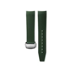 Fashion Cinturino Longines Hydroconquest in Caucciu Verde 21 mm L682159278 Cinturini Longines