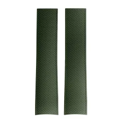 New Cinturino Longines Hydroconquest in Caucciu Verde 21 mm L682158037 Cinturini Longines