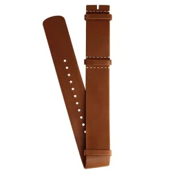 Hot Cinturino Longines in Pelle di Vitello Marrone Chiaro 20 mm L682167679 Cinturini Longines