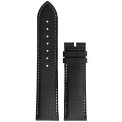 Discount Cinturino Longines Legend Driver in Pelle di Vitello Nero 22 mm L682150802 Cinturini Longines