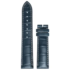 Hot Cinturino Longines Master Collection in Pelle di Alligatore Blu 21 mm L682153039 Cinturini Longines