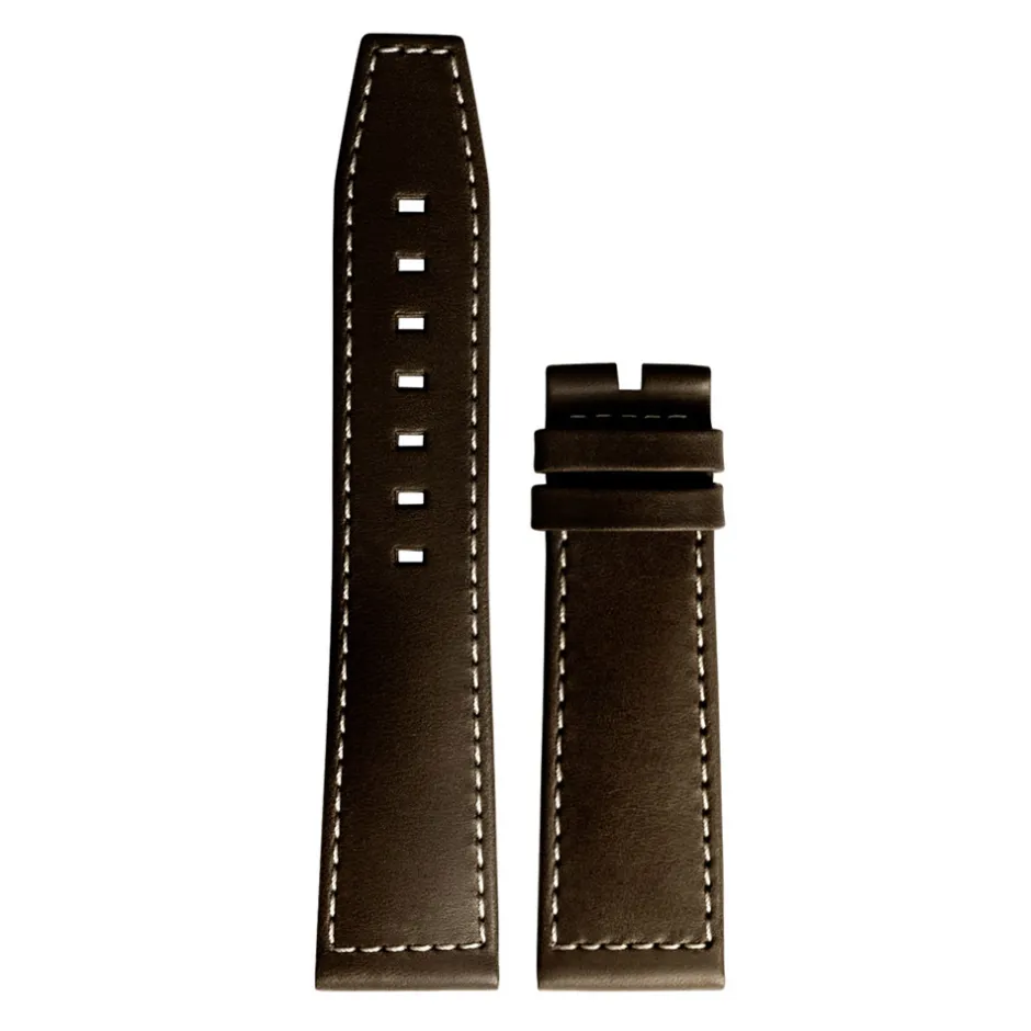 Best Cinturino Longines Spirit in Pelle di Vitello Marrone 22 mm L682159934 Cinturini Longines