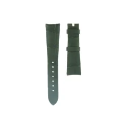 Hot Cinturino Omega in Pelle di Alligatore Verde Scuro 032CUZ011086W Cinturini Omega