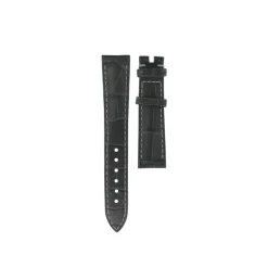 Outlet Cinturino Omega in Pelle di Alligatore Grigia 16 mm 032CUZ007262W Cinturini Omega