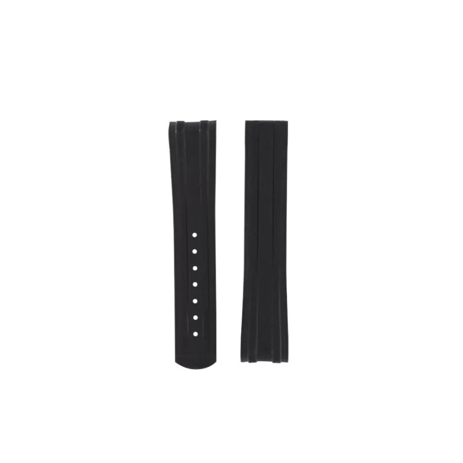 Clearance Cinturino Omega Seamaster Diver in Caucciu Nero 20 mm 032CVZ015752W Cinturini Omega
