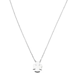 Outlet Collana Amen Cuore In Argento Collezione Prega Ama Lunghezza 44 cm Gioielli Amen | Outlet Gioielli