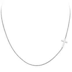 Outlet Collana Amen Cuore In Argento Collezione Prega Ama Lunghezza 44 cm Gioielli Amen | Outlet Gioielli