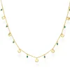 Online Collana Amen Cuori con Cristalli in Argento Gioielli Amen