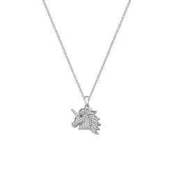 Best Collana Amen Unicorno Zirconato Outlet Gioielli
