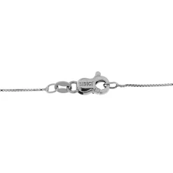 Sale Collana Bibigi in Oro Bianco con Diamanti 0,10 Carati Collane