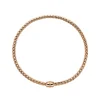 Discount Collana Choker Fope Collezione Eka Flex It in Oro Rosa con Diamante Gioielli Fope
