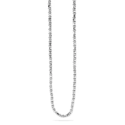 New Collana Comete Gioielli in Acciaio e PVD Grigio Uomo Gioielli Comete Uomo