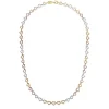 Sale Collana Desmos Arte Cuori Multicolor in Argento Lunghezza 41 cm Gioielli Desmos