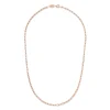 Clearance Collana Desmos Catena Lunga in Argento Rosata Lunghezza 41 cm Gioielli Desmos