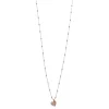 Hot Collana Desmos Cuore Aperto Grande in Argento Lunghezza 41 cm Gioielli Desmos