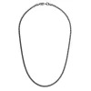 Fashion Collana Desmos Fish Bone In Argento Brunito Uomo Gioielli Desmos Uomo