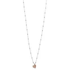 Best Collana Desmos Passion Cuore Chanel In Argento Rosato Gioielli Desmos
