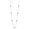 Hot Collana Desmos Passion Fiori In Argento Rosato Gioielli Desmos