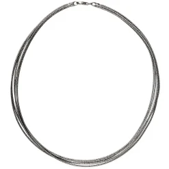 Hot Collana Desmos Spring Line In Argento Brunito Gioielli Desmos