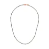 Fashion Collana Desmos Tifone Rigato in Argento Lunghezza 41 cm Gioielli Desmos