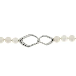 Best Collana di Perle Coltivate Acqua Dolce Bianche 8-8,5 mm Gioielli Con Perle