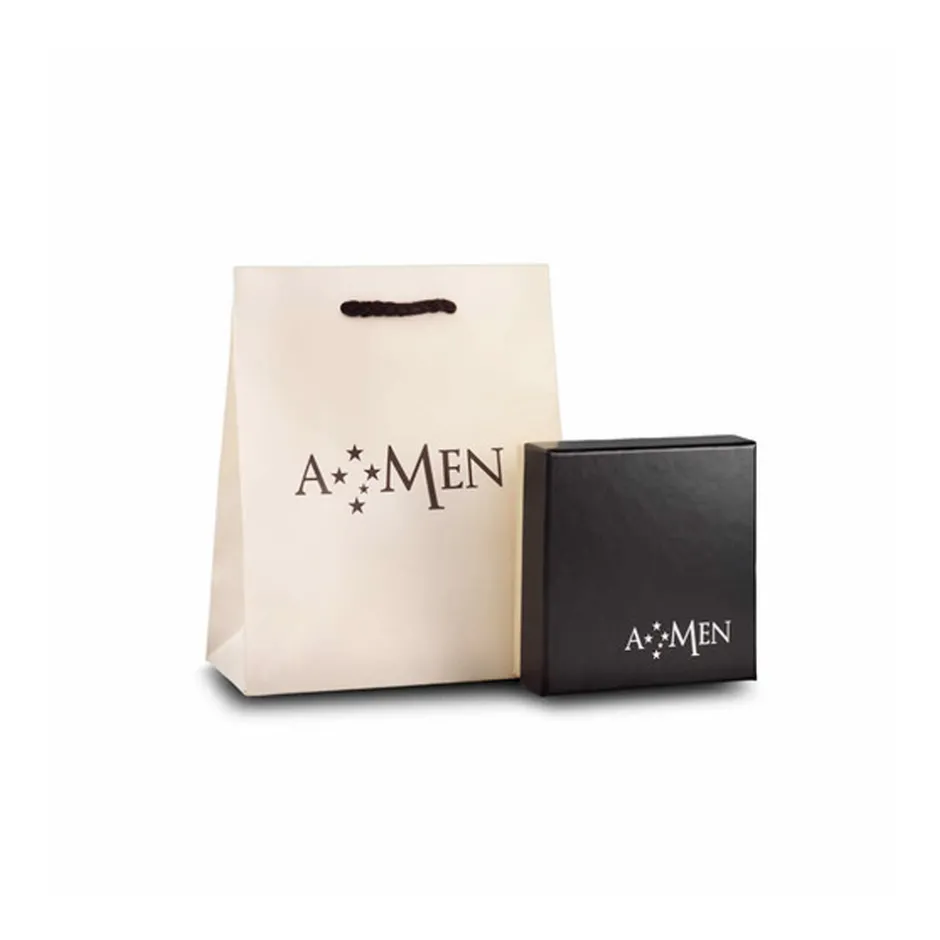 Clearance Collana Donna Amen in Argento Croce Ancorata Cuori Gioielli Amen | Outlet Gioielli