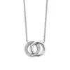 Clearance Collana Donna In Argento 925 Con Pendente Incrociato In Zirconi Ti Sento Milano Gioielli Ti Sento Milano