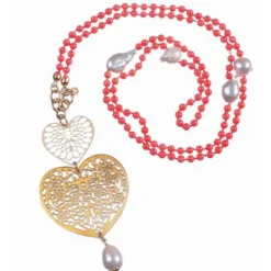 Discount Collana Etnò Duetto Corallo Outlet Gioielli