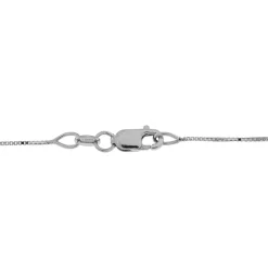 New Collana Bimba in Oro Bianco con Diamanti Collane