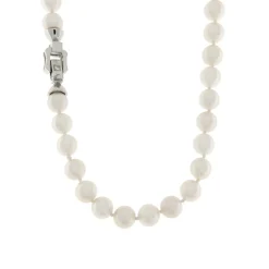 Best Collana di Perle Coltivate Giapponesi Acqua di Mare 6,5-7 mm Gioielli Con Perle