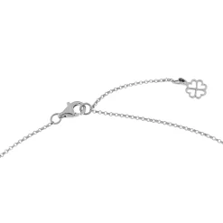 Discount Collana Fantasia di Smeraldo Snodata in Oro Bianco Collane