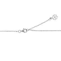 Clearance Collana Fiore di Zaffiro con Diamanti Collane